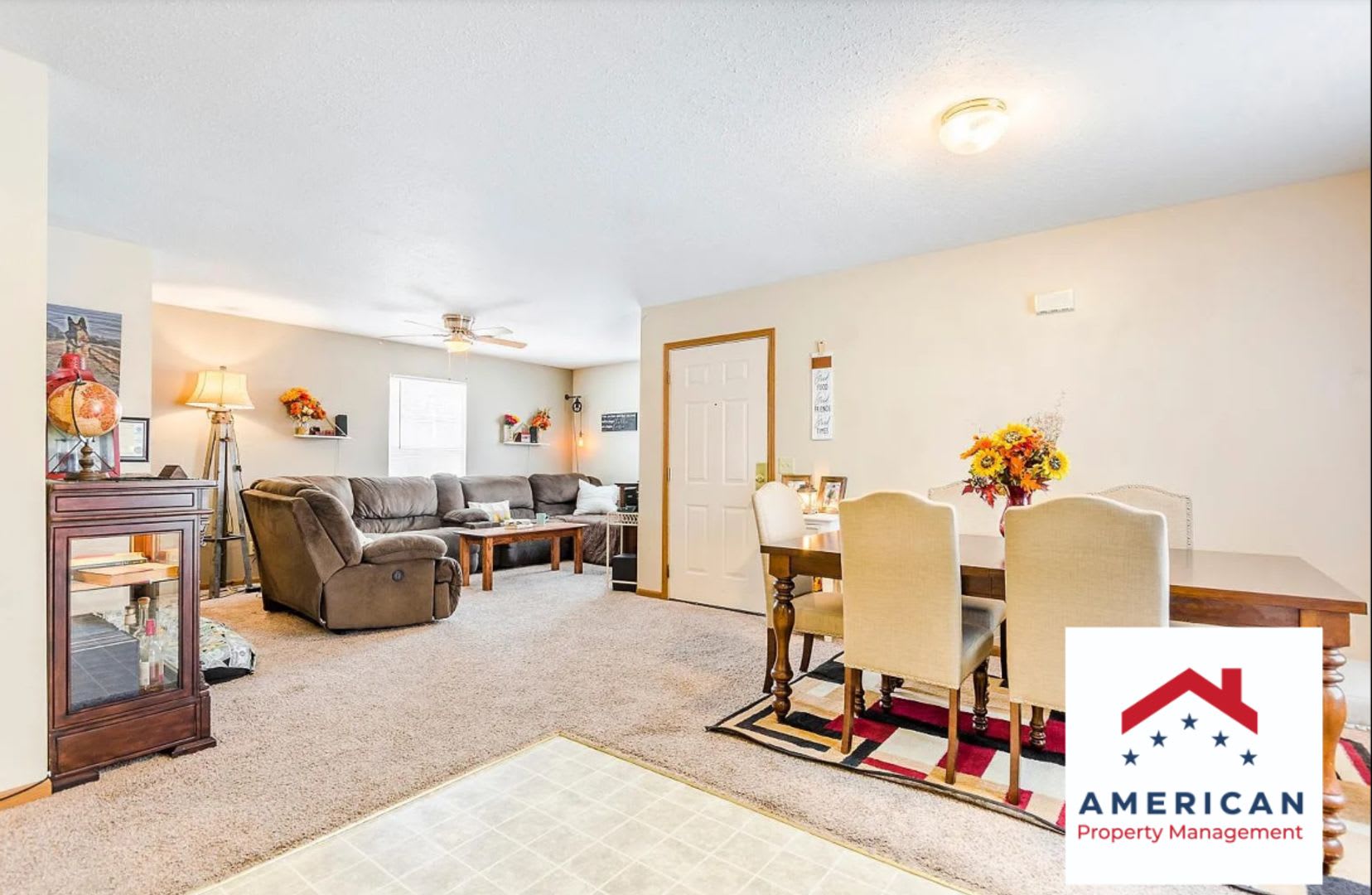 Close To Fort Riley Blvd Top Level Over Under Duplex Pet Friendly Washer Dryer Included Available Now – photo 3