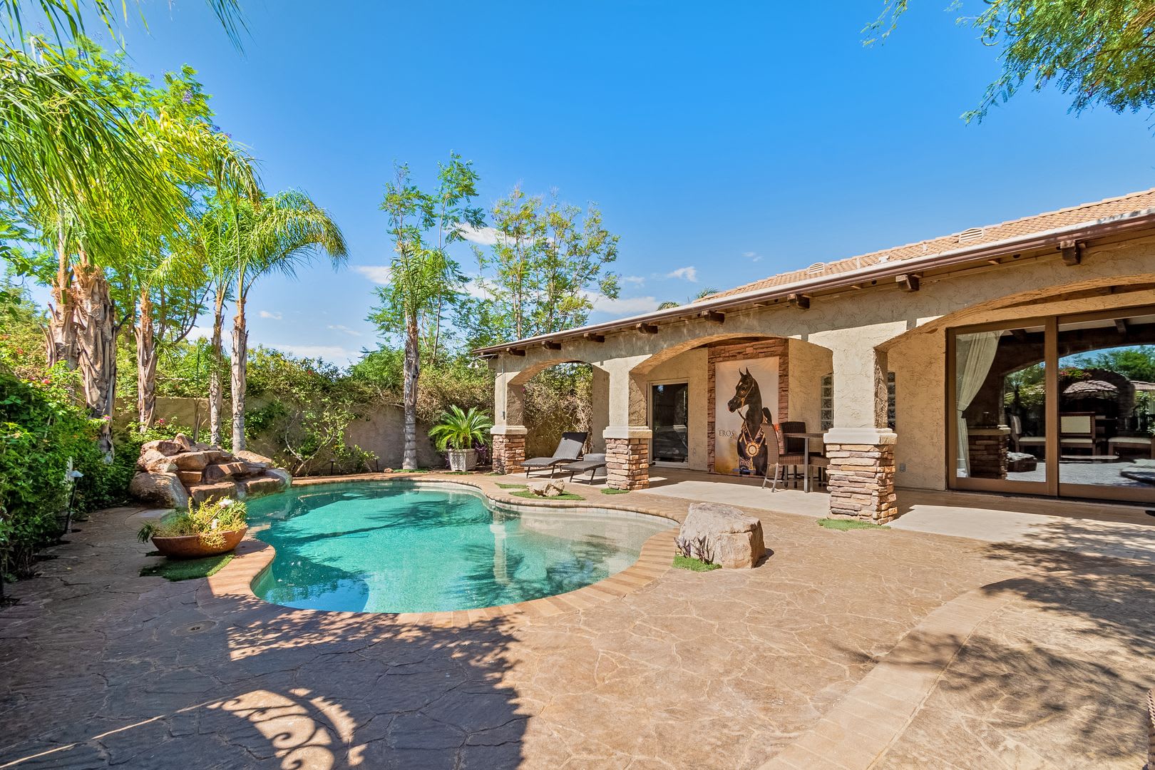 Retreat to a Private Oasis with Resort-Style Pool in an Old World Setting – photo 4