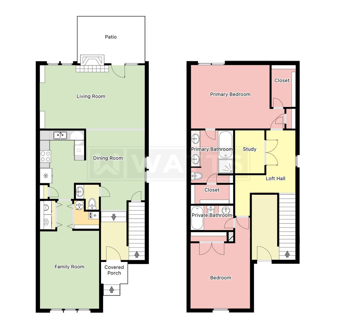 Two Bedrooms, Two Private Baths — Plus Bonus Room and Study Off Hwy 280 – photo 2
