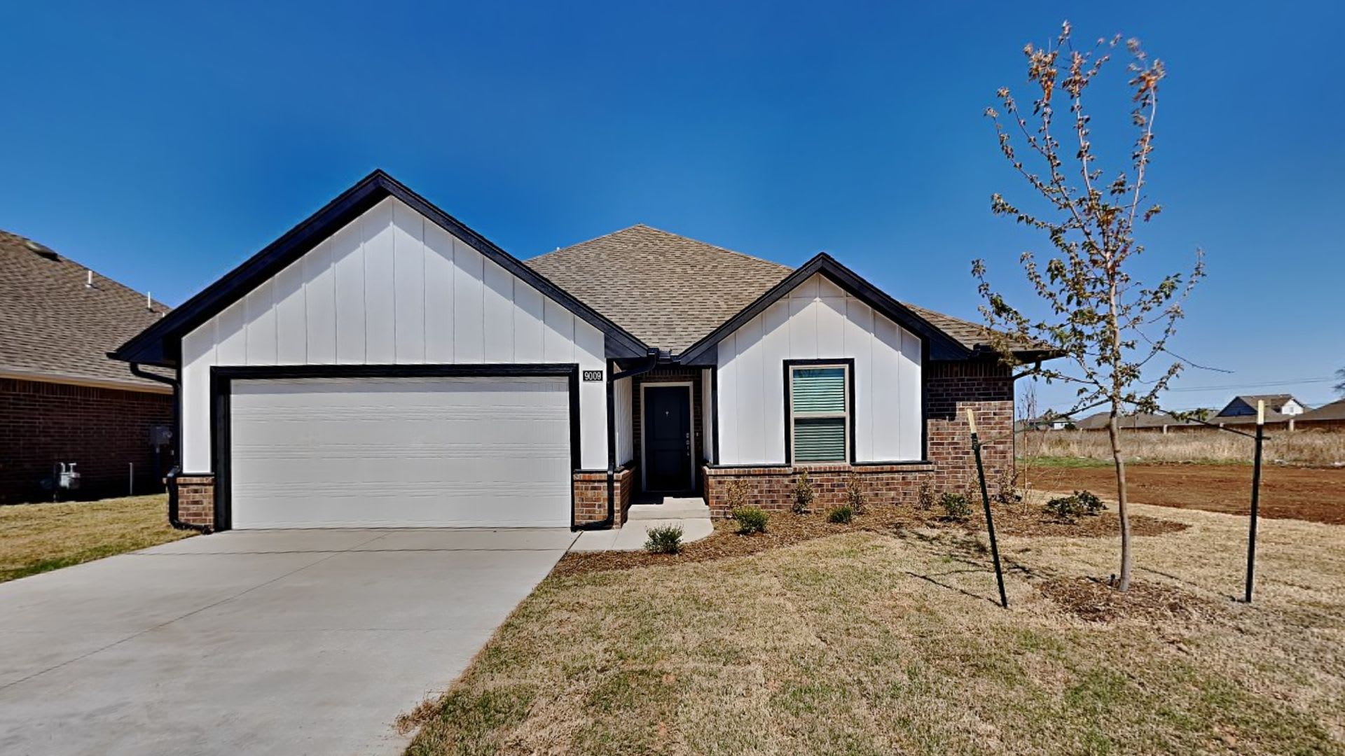 Leasing Special Luxury New 4 Bedroom 2 Bathroom Home In Piedmont Schools W Office Neighborhood Park And Basketball Court – photo 2