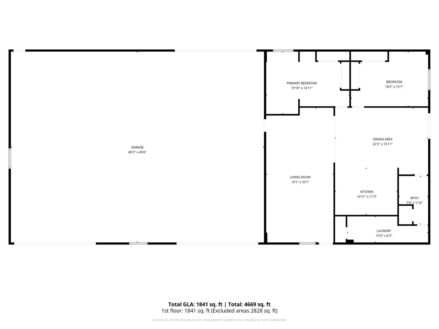 2 bedroom, 1 bathroom home – photo 2