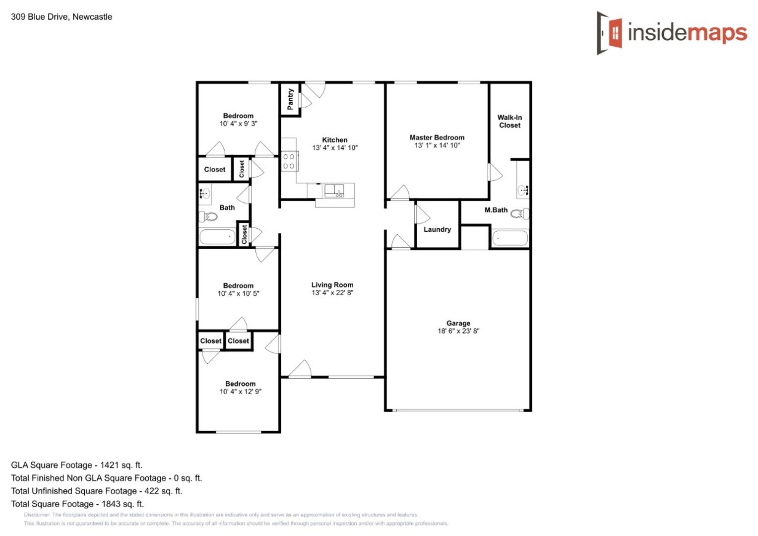 4 Bedroom 2 Bath Home in Newcastle Schools – photo 3