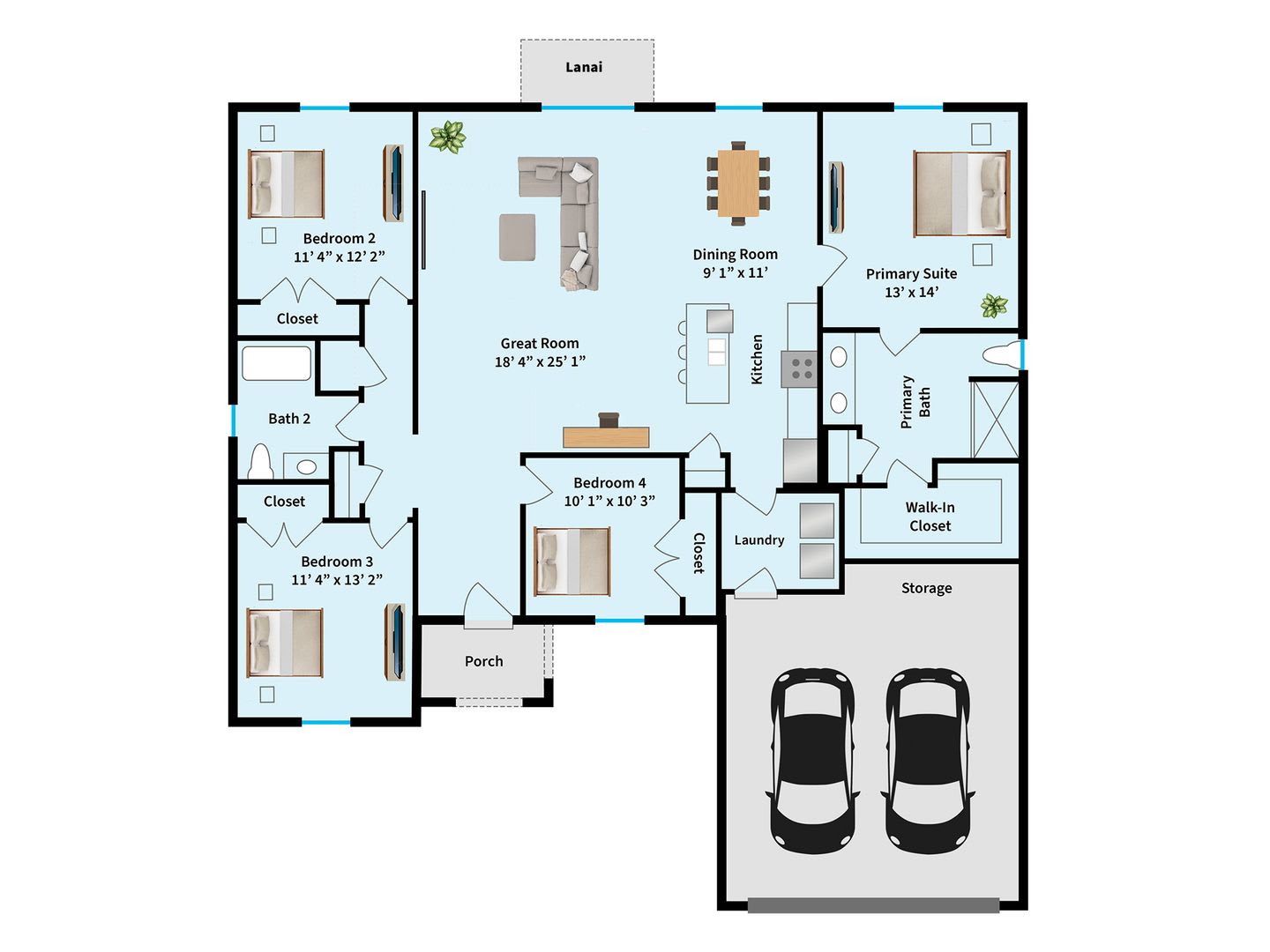 Brand-New 4BR Home for Rent on Diplomat Pkwy – Be the First to Live Here – photo 3