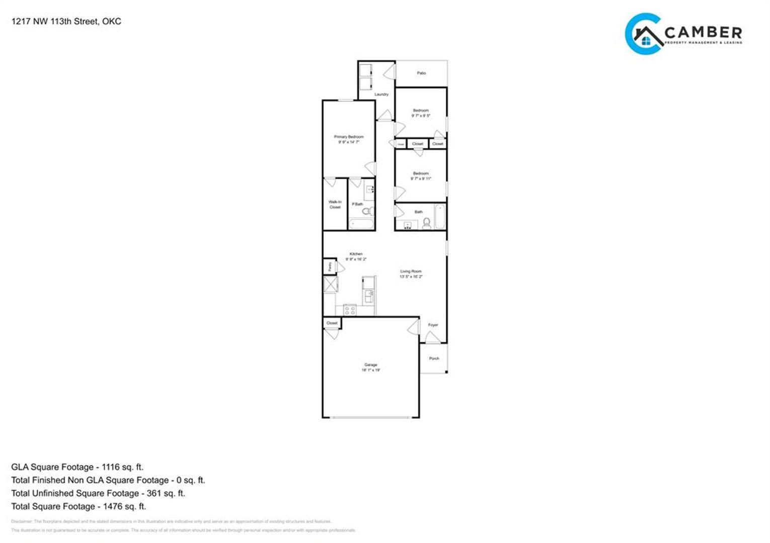 Brand New Stunning and Spacious 3 Bedroom 2 Bath Duplex in Mustang Schools – photo 3
