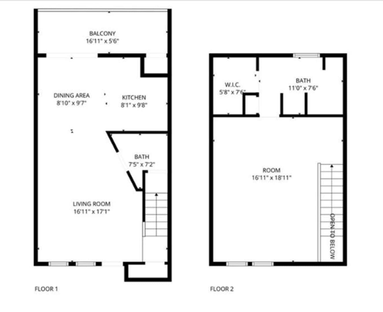 Spacious two story loft style unit – photo 3