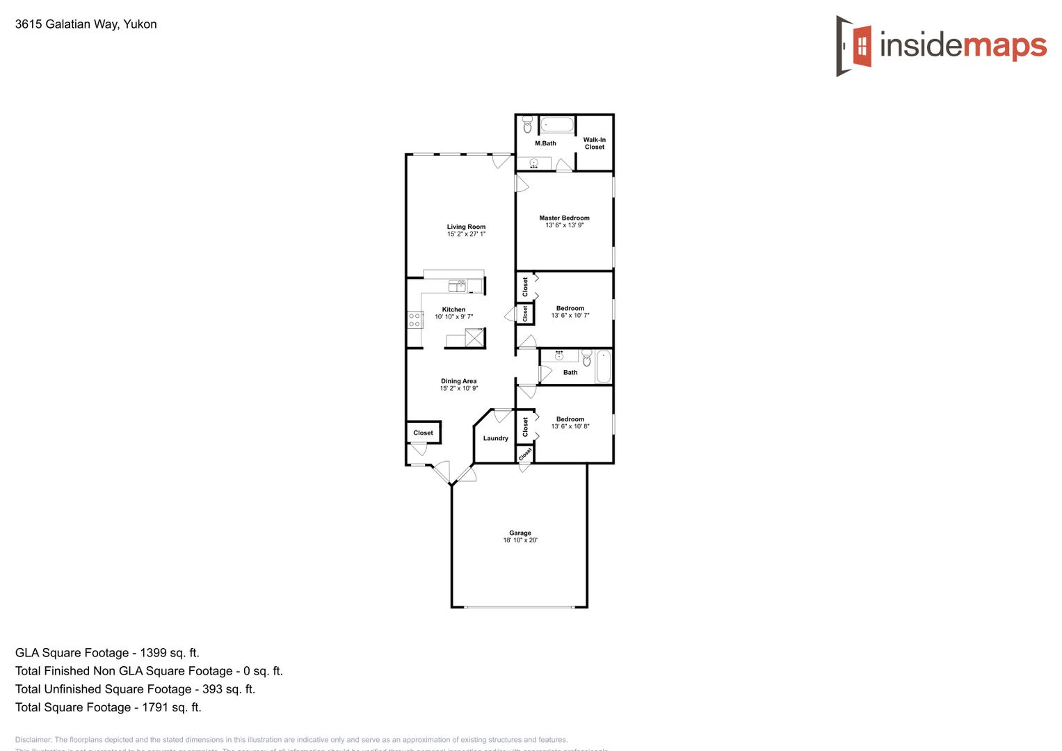Very Nice 3 Bedroom 2 Bathroom Duplex In The Yukon School District – photo 3