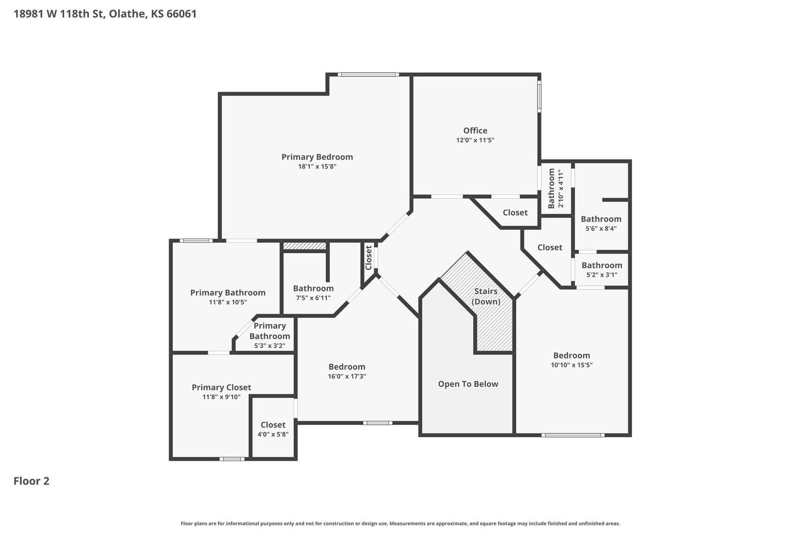 Beautiful 5 Bedroom 4 5 Bathroom Olathe Home With Finished Basement 3 Car Garage Flexible Furnished Or Unfurnished Living Options – photo 2