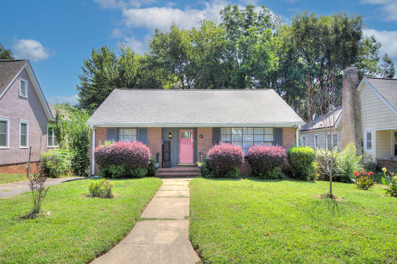 Discover This Beautifully Updated Full Brick Single Family Home In The Heart Of The Historic Wesley Heights Neighborhood Just Minutes From Uptown Charlotte – photo 1