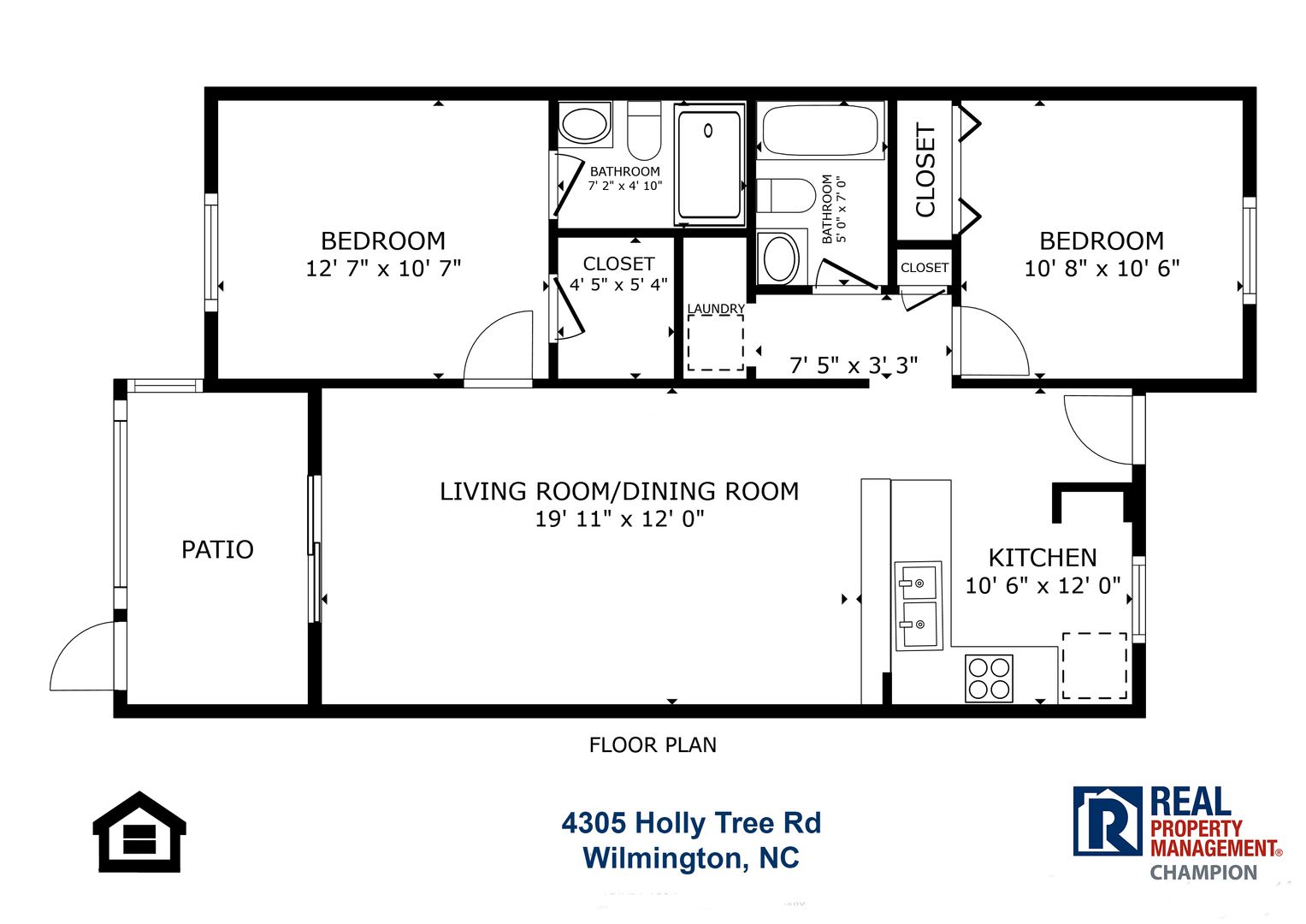 2 Bd 2 Ba Ground Floor Condo In Holly Tree W Community Pool – photo 3