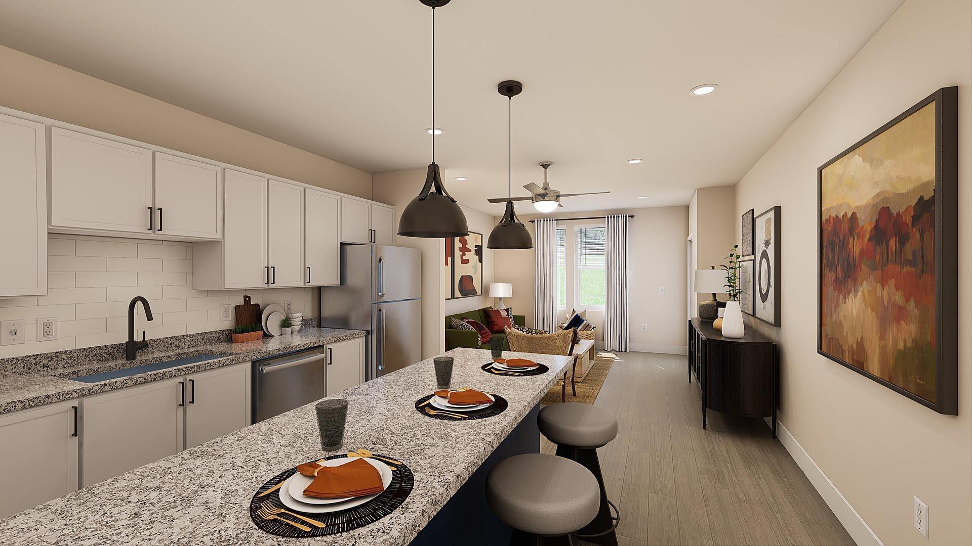 The Refinery at Sugar Hill Apartments and Townhomes. – photo 5