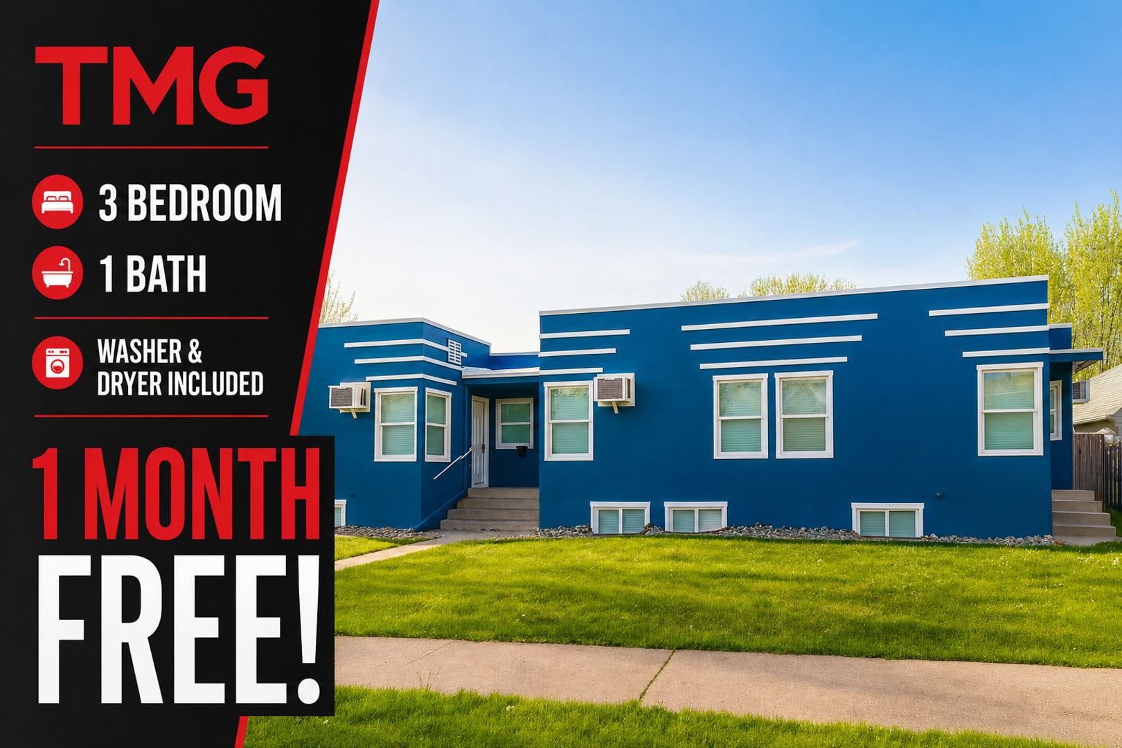 1 MONTH FREE ON A 12 MONTH LEASE! AFFORDABLE 3 BEDROOM, FULLY REMODELED! – photo 2