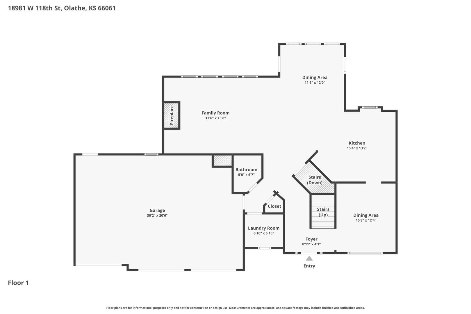 Beautiful 5 Bedroom 4 5 Bathroom Olathe Home With Finished Basement 3 Car Garage Flexible Furnished Or Unfurnished Living Options – photo 4