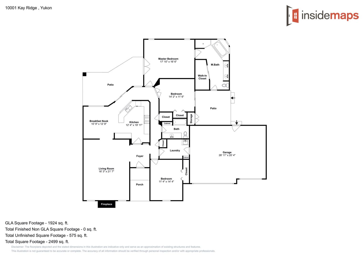 Beautiful And Spacious 3 Bedroom 2 Bathroom Home In Yukon Schools With Storm Shelter – photo 4
