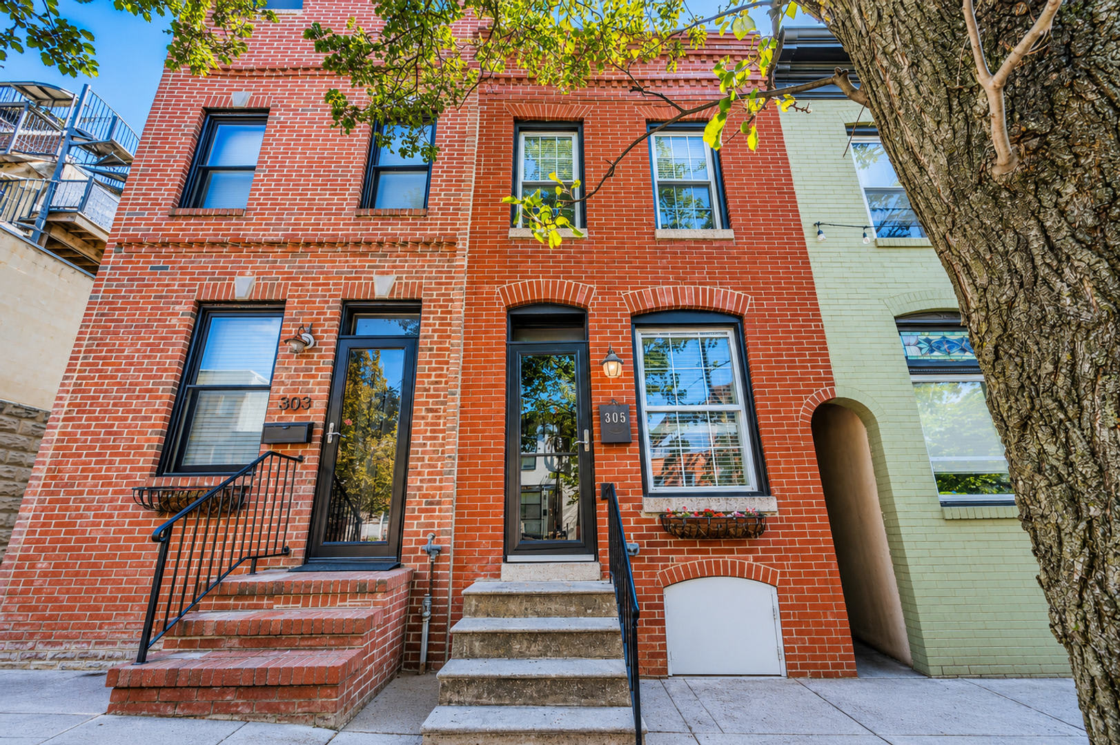 Charming Baltimore Rowhome with Exposed Brick & Private Patio – photo 1