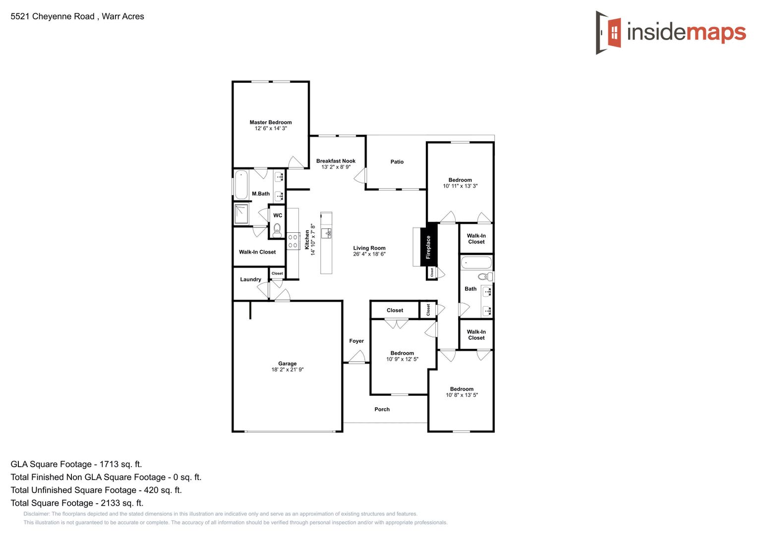 Luxury 4 Bedroom 2 Bathroom Home in Putnam City Schools – photo 3