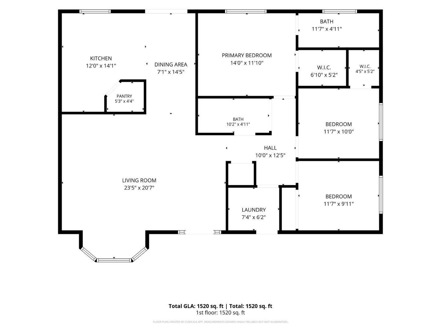 3 bedroom, 1 Bathroom Home – photo 2