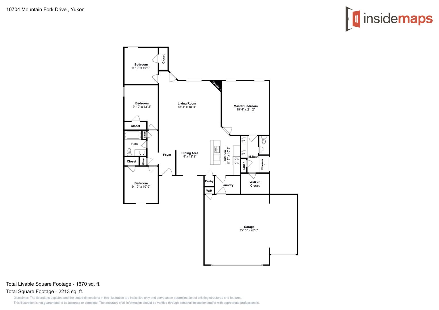 A Luxurious And Spacious 4 Bedroom 2 Bath Home With 3 Car Garage Yukon Schools – photo 3
