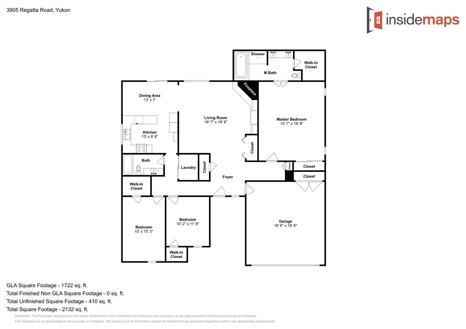 Large 3 Bedroom 2 Bathroom Home In Yukon Schools With Storm Shelter – photo 3