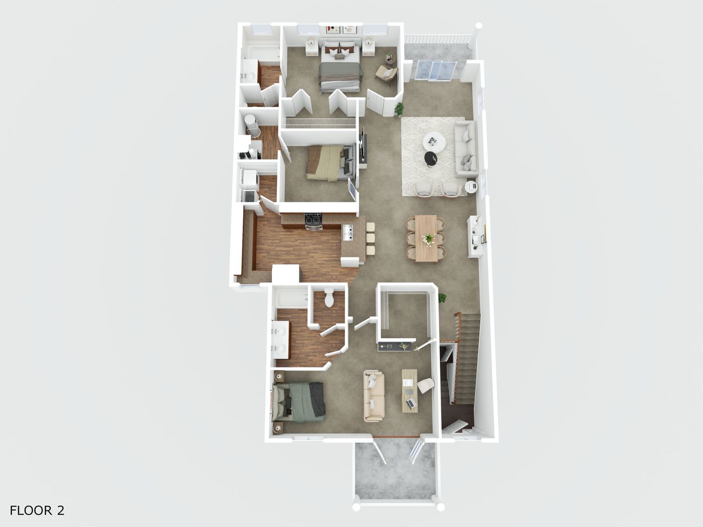Special Waiving 250 Admin Fee On This 3 Bedroom 2 Bath With Private Balcony Off Primary Bedroom In St Augustine Shores – photo 5