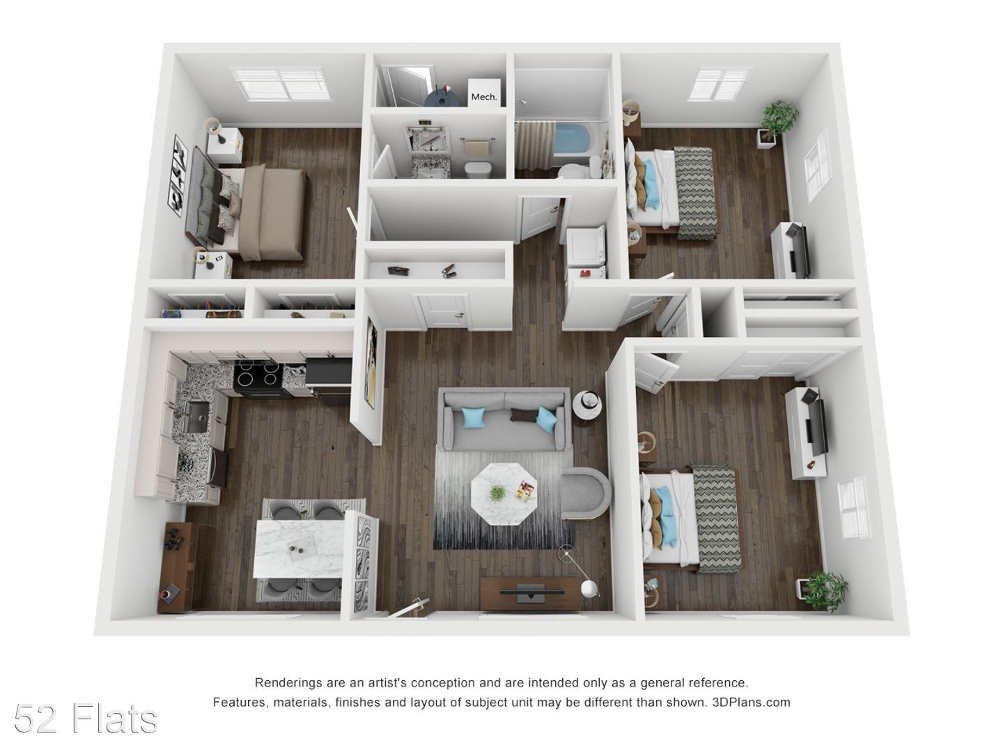 52 Flats – photo 3