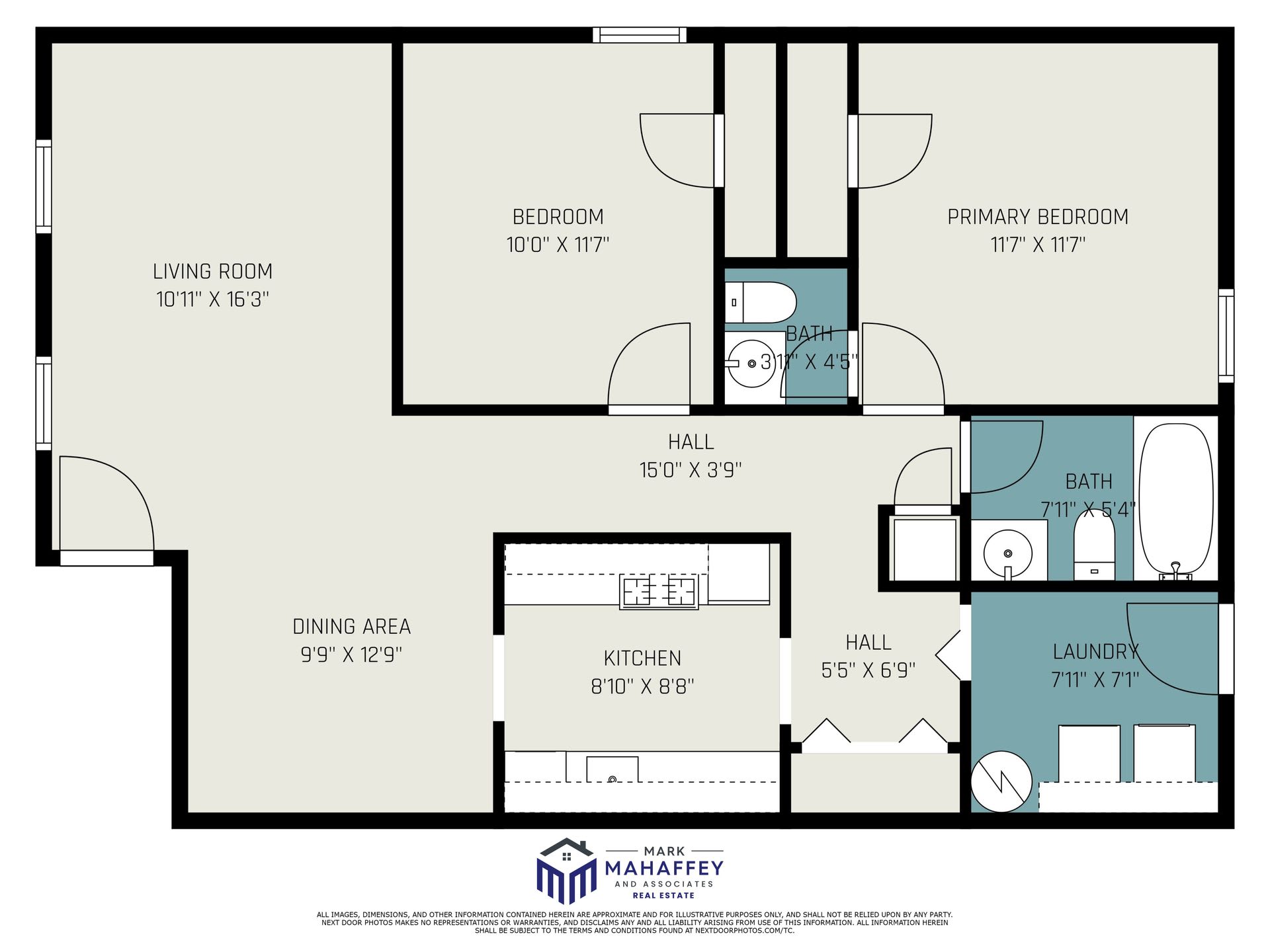 **AVAILABLE JULY 1ST** UPDATED 2 Bed/1.5 Bath Eastside Duplex – photo 2