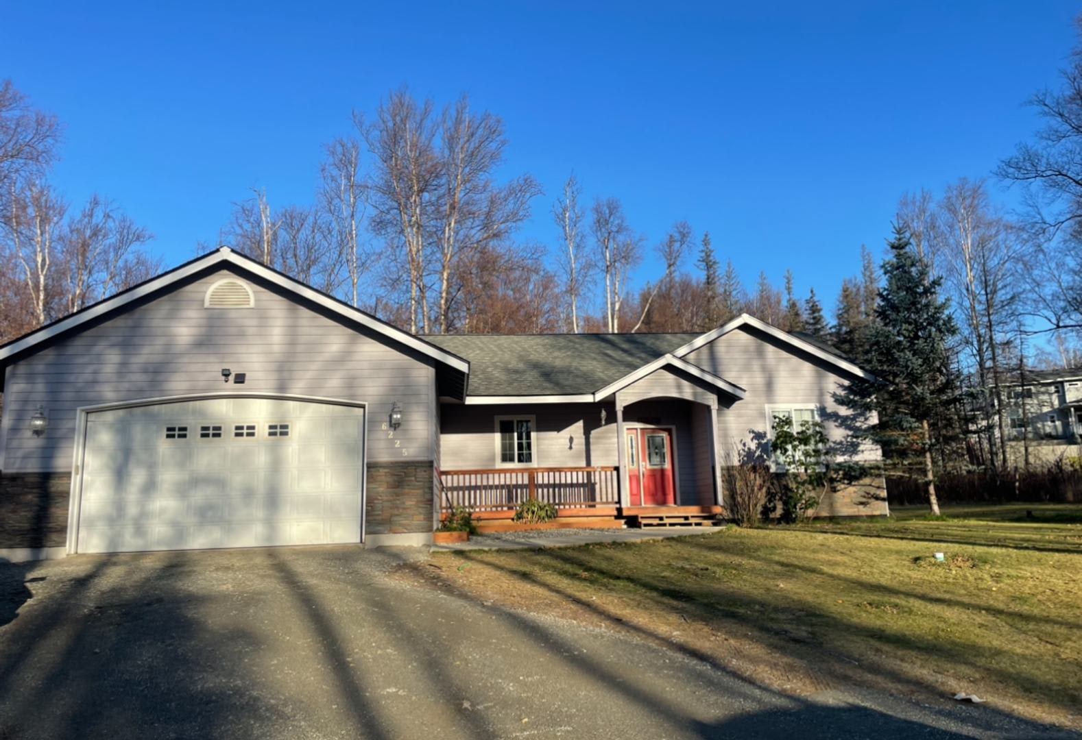 Private and conveniently located 3 bedroom/ 2 bath Ranch home with oversize 2 car garage on over an acre! – photo 1