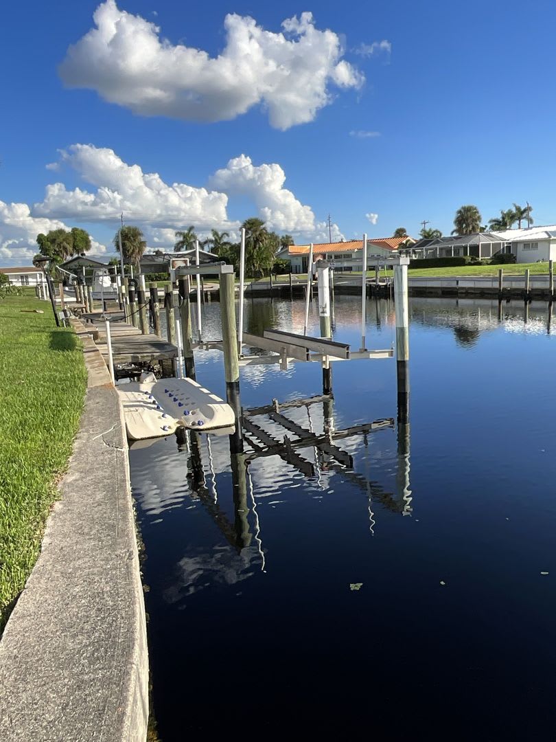 Fully Furnished Gulf Access Pool Home 3 bed 2 bath with boat lift – photo 2