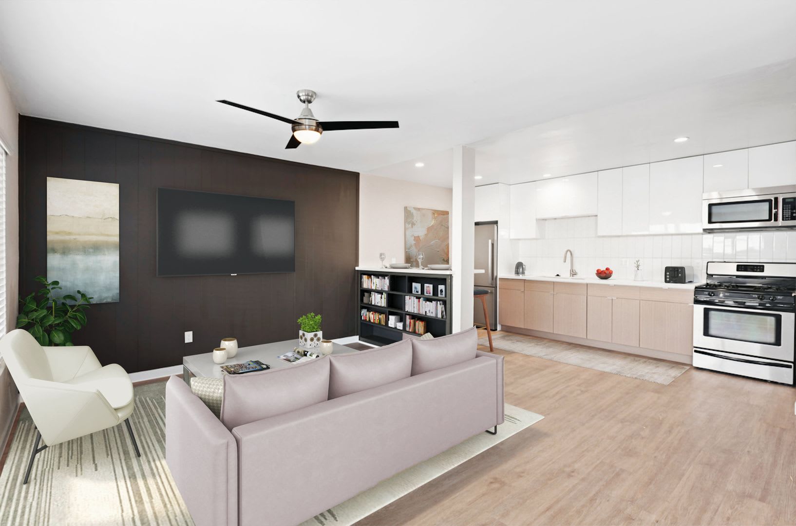 Awesome Updated 1 Bedroom apartment @ The Steelio with parking, pool and AC! EV Chargers! – photo 1