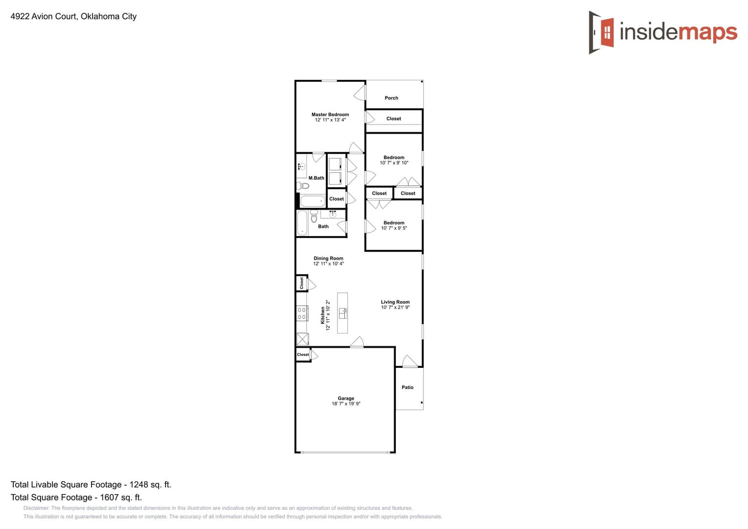 3 Bedroom 2 Bathroom 2 Car Garage Duplex Near Tinker AFB – photo 3