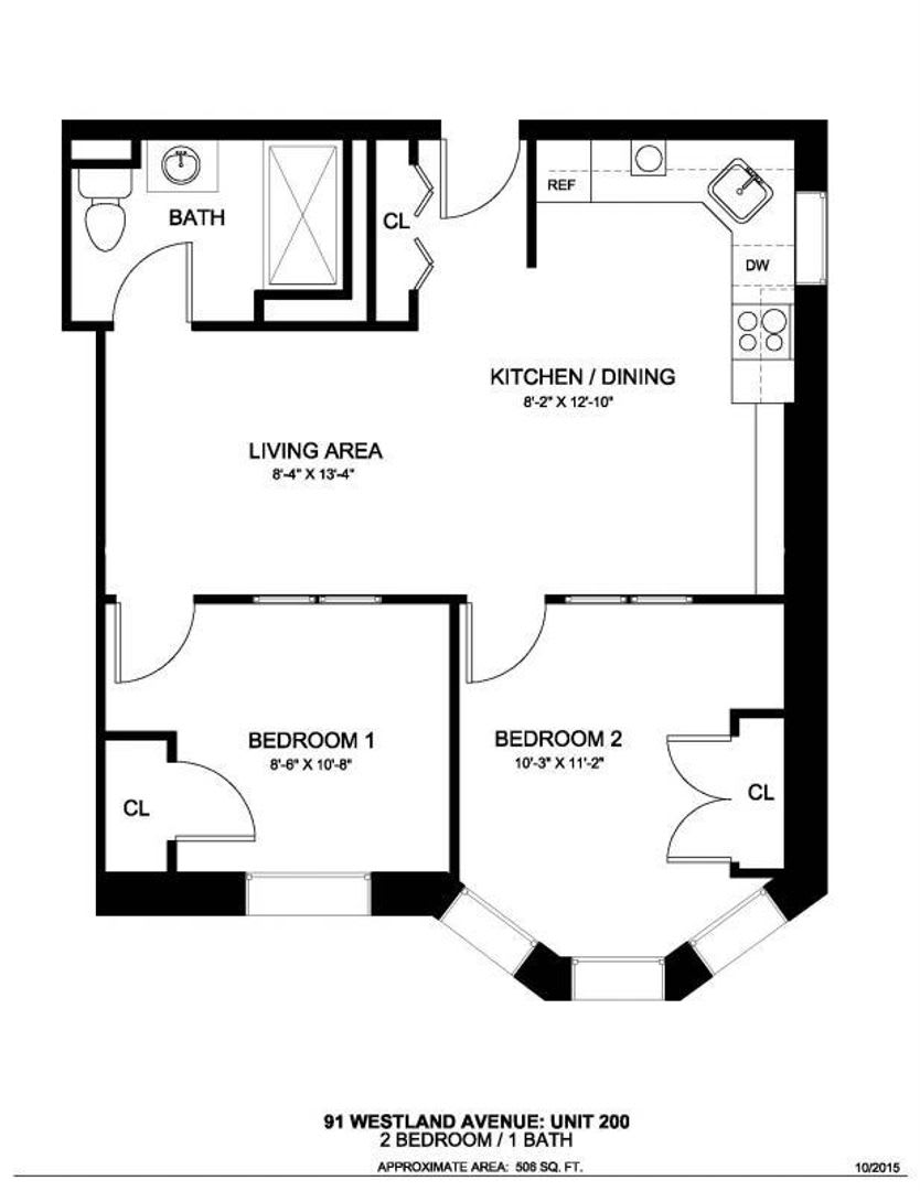 Nicely renovated 2 bed in the heart of Fenway! – photo 5