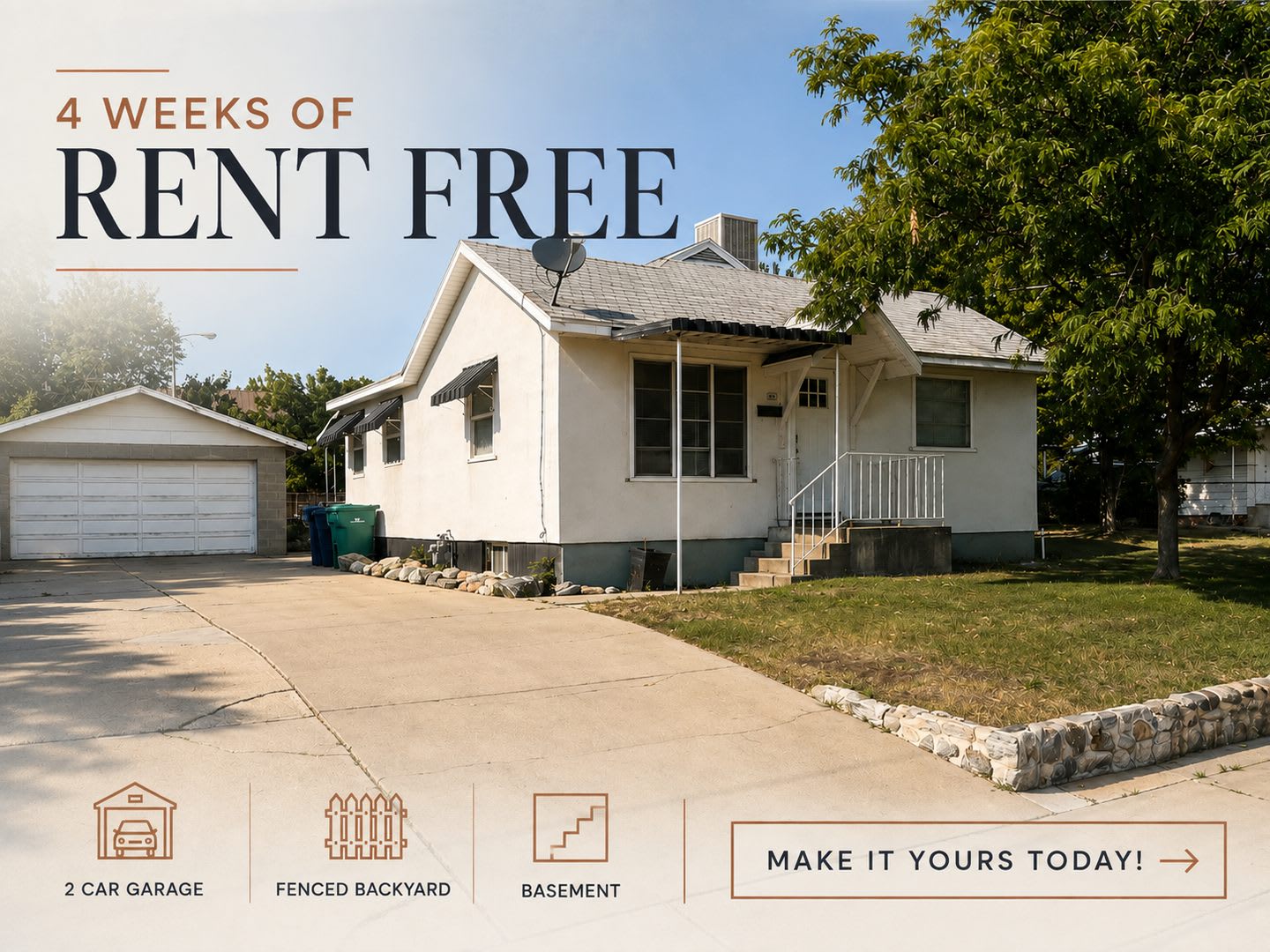 4 Weeks Rent on Us! – photo 1