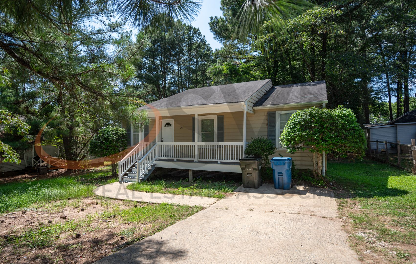 Updated 3BR, 2BA Durham Rental with Front Porch & Deck – photo 1