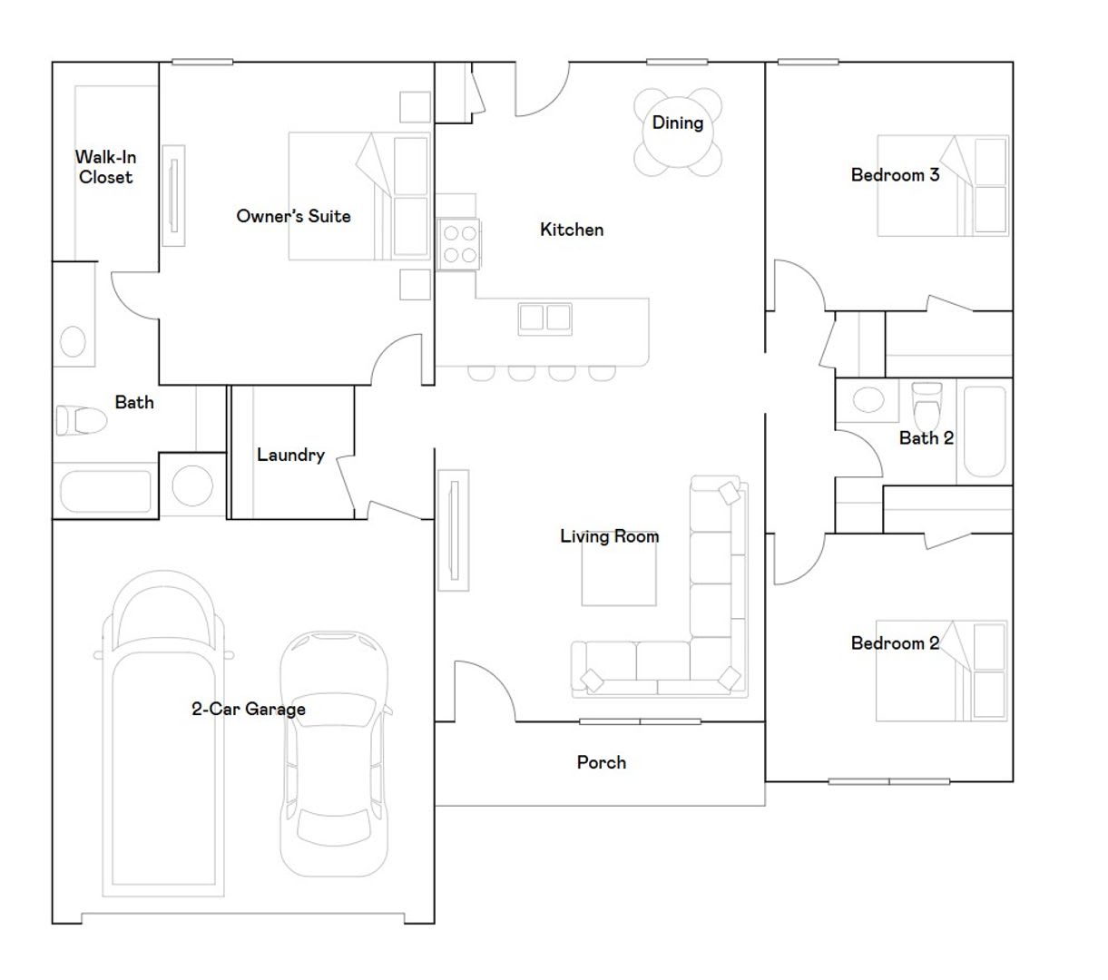 Brand New 3 Bedroom Lennar Home! Available Mid September – photo 5