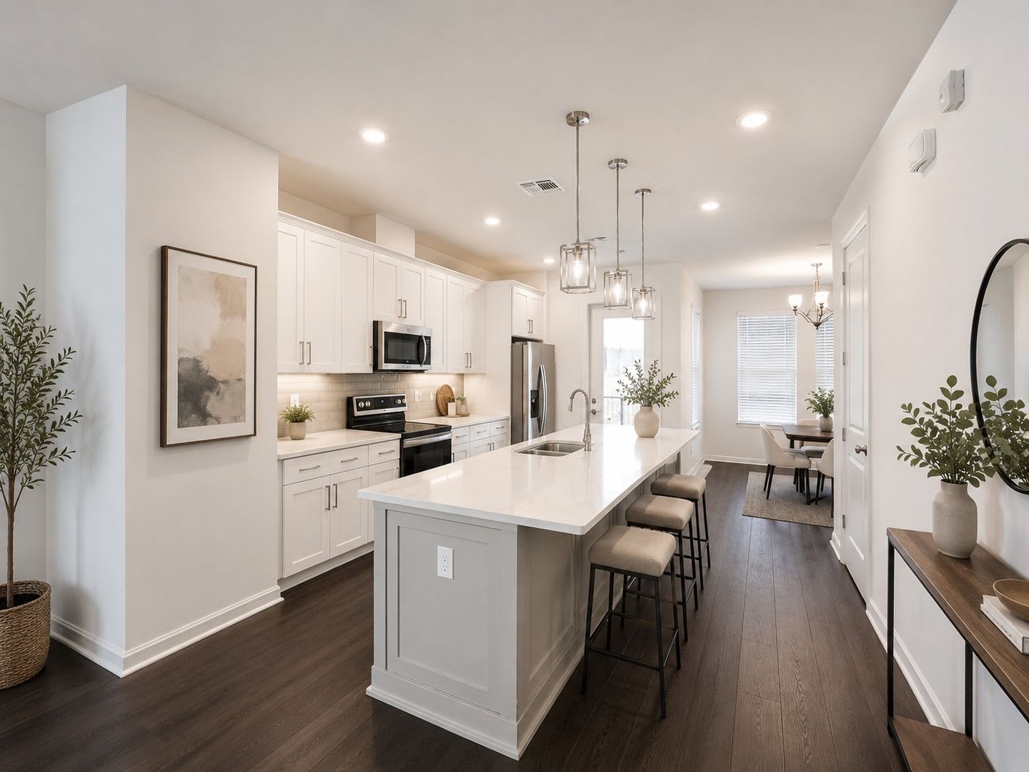 Available 8/10!! Luxury 3 story townhouse in the heart of Laureate Park – photo 4