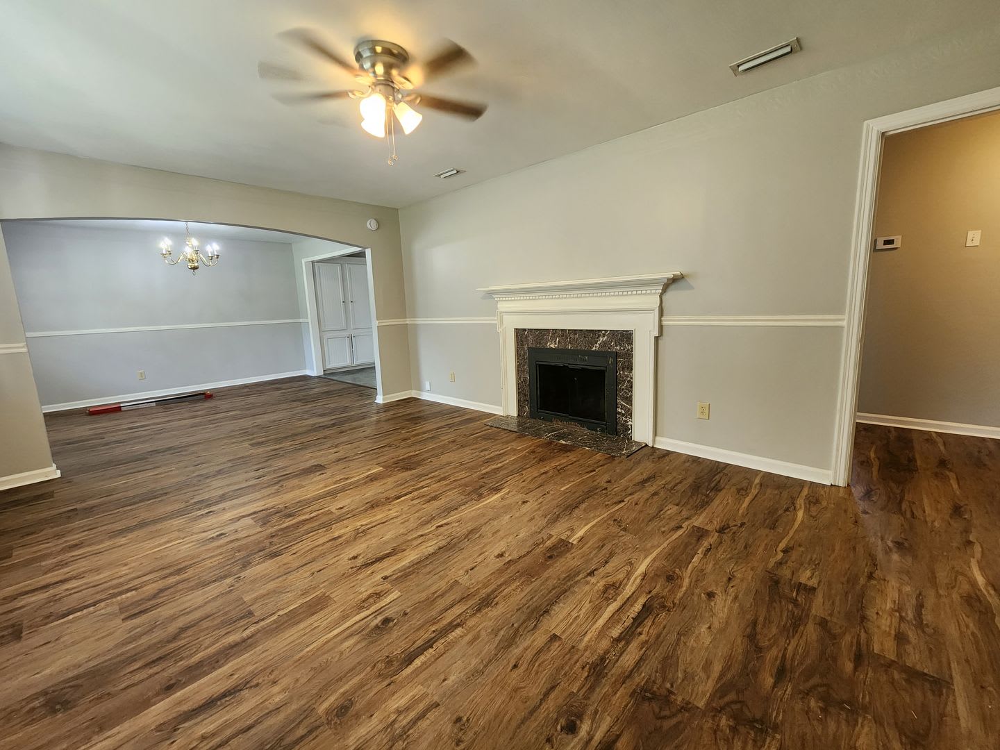 Spacious 4BR/2BA Brick Home with Fireplace, Large Island! NEW LVP Floors throughout! – photo 3