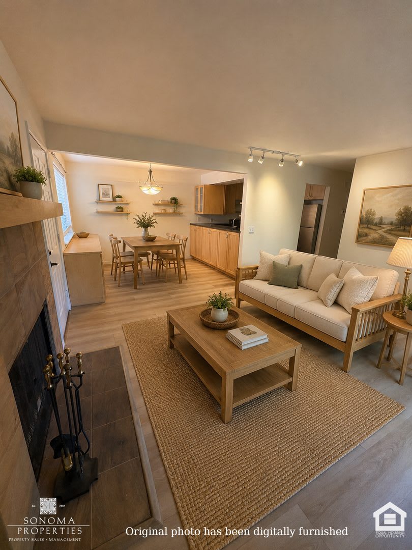 Charming Downtown Sonoma Condo – 2bd/1ba – Water &amp; Garbage Paid! – photo 2