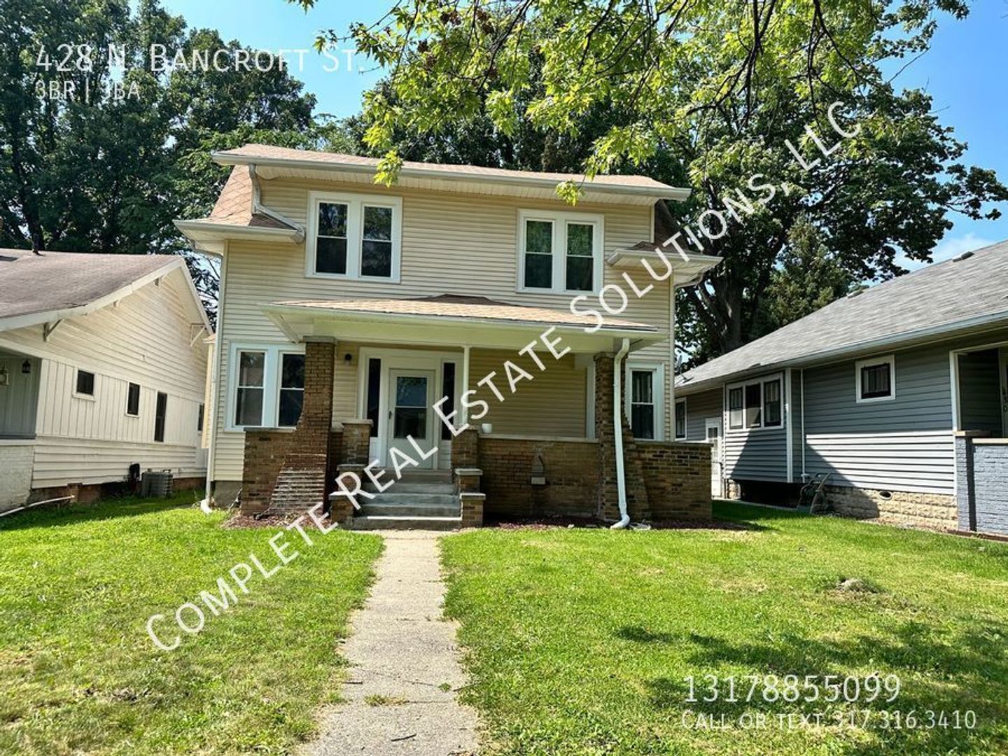 COMING SOON: 3 Bedroom/2.5 Bathroom Home located at 428 N Bancroft St. in Indianapolis, IN – photo 1