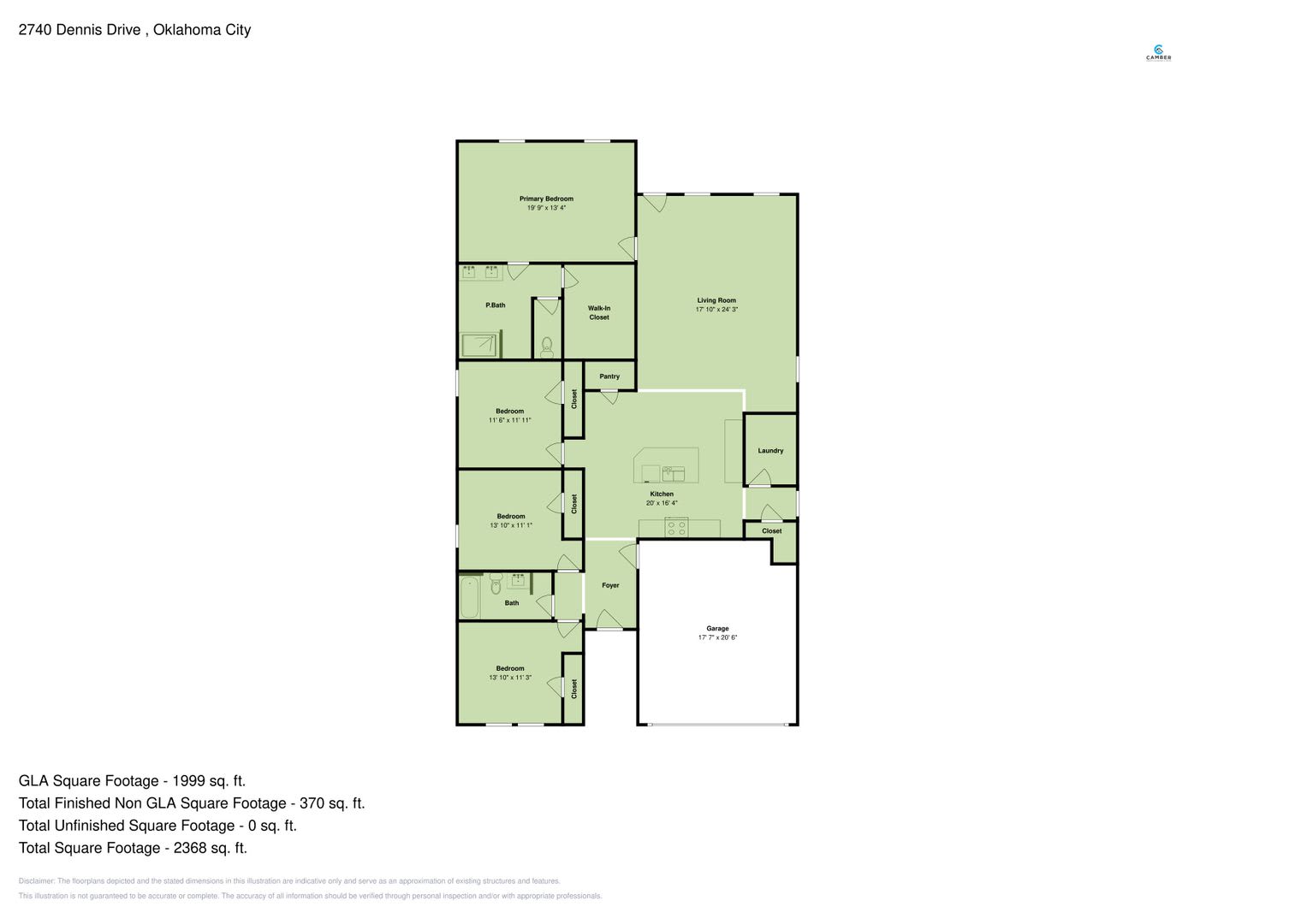 Very Nice 4 Bedroom 2 Bath Home In Yukon Schools – photo 3