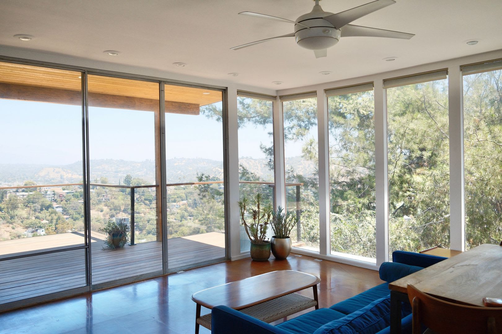 Stunning 2 Bed 2 Bath Mid Century Modern Mount Washington Home With Panoramic Views Floor To Ceiling Windows Balconies Terraced Gardens And More – photo 1