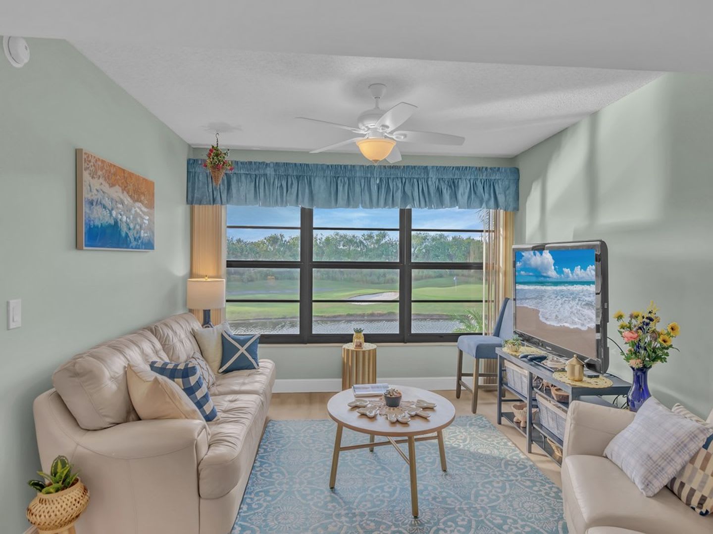 55+ Golf Views Furnished 2/2 Condo Annually or Seasonally – photo 4