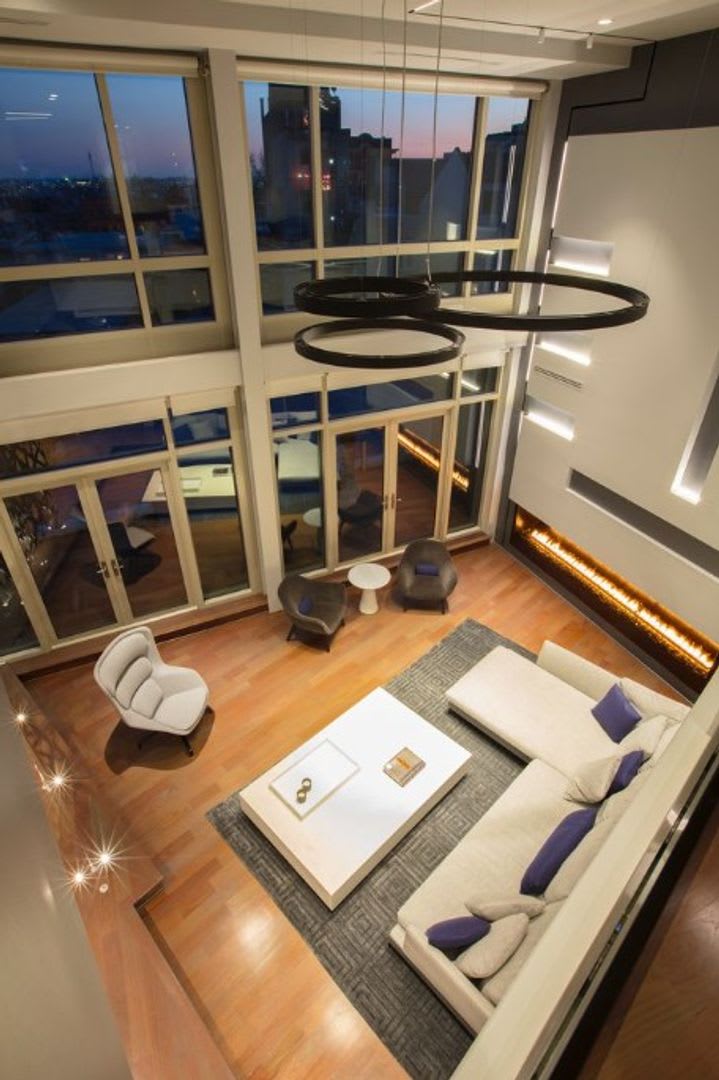 Stunning Views from this Spectacular and Stylish Penthouse in heart of Adams Morgan with PARKING. – photo 3