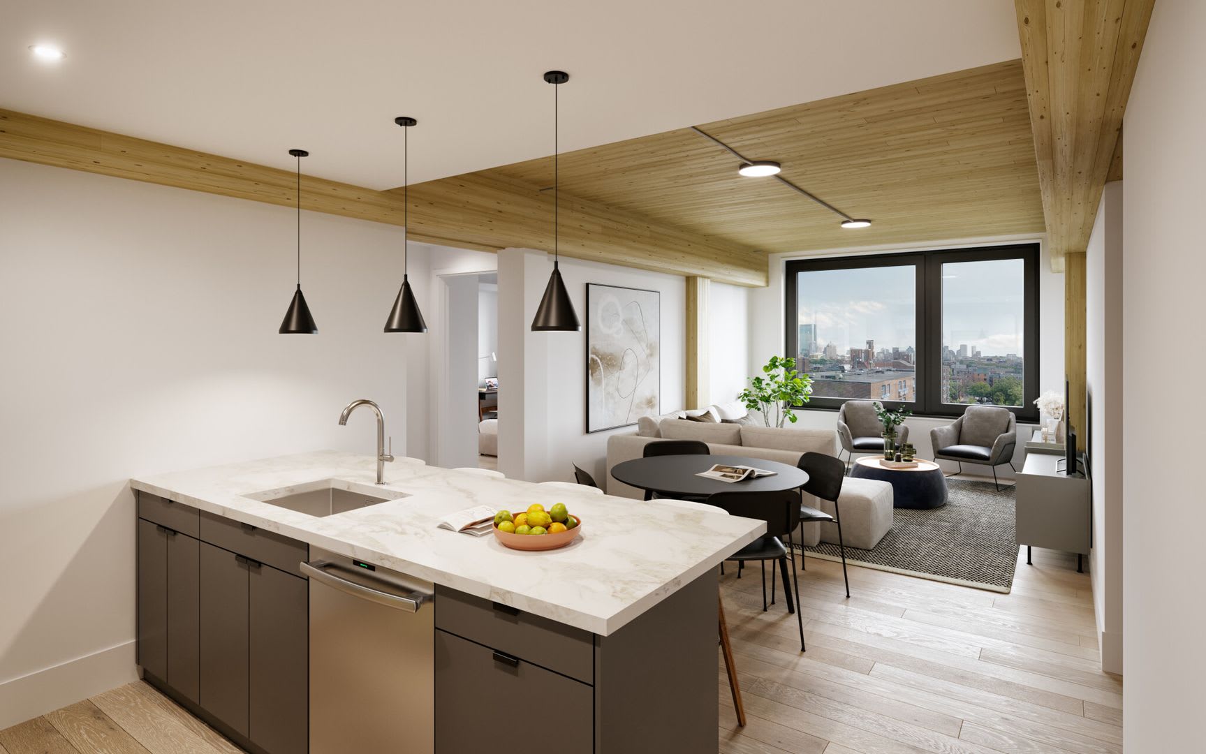 No Fee! State of The Art Luxury near North Eastern! In Unit Laundry, Bike Storage, Elevator Access! – photo 1