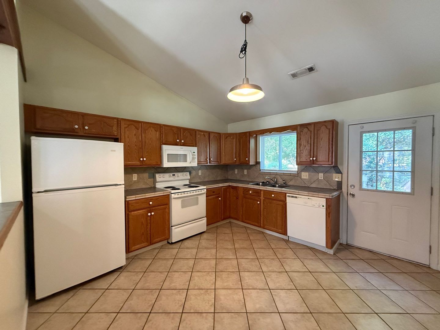 2 bedroom, 1 bath duplex with new LVP flooring in living room and bedrooms – photo 2