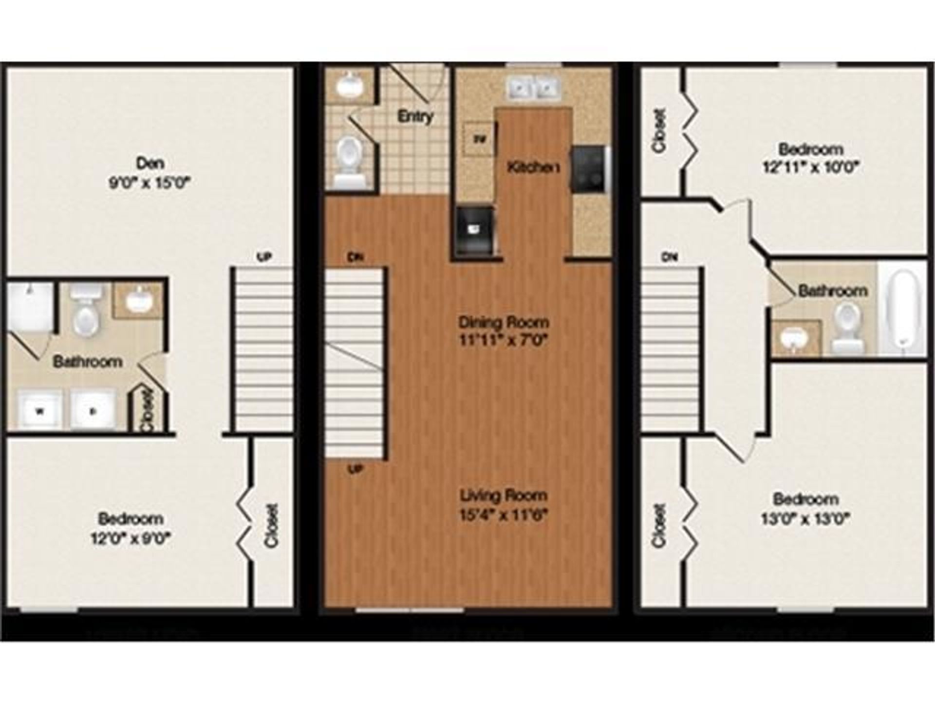 Beautiful and Spacious Townhomes near IU Campus – photo 2