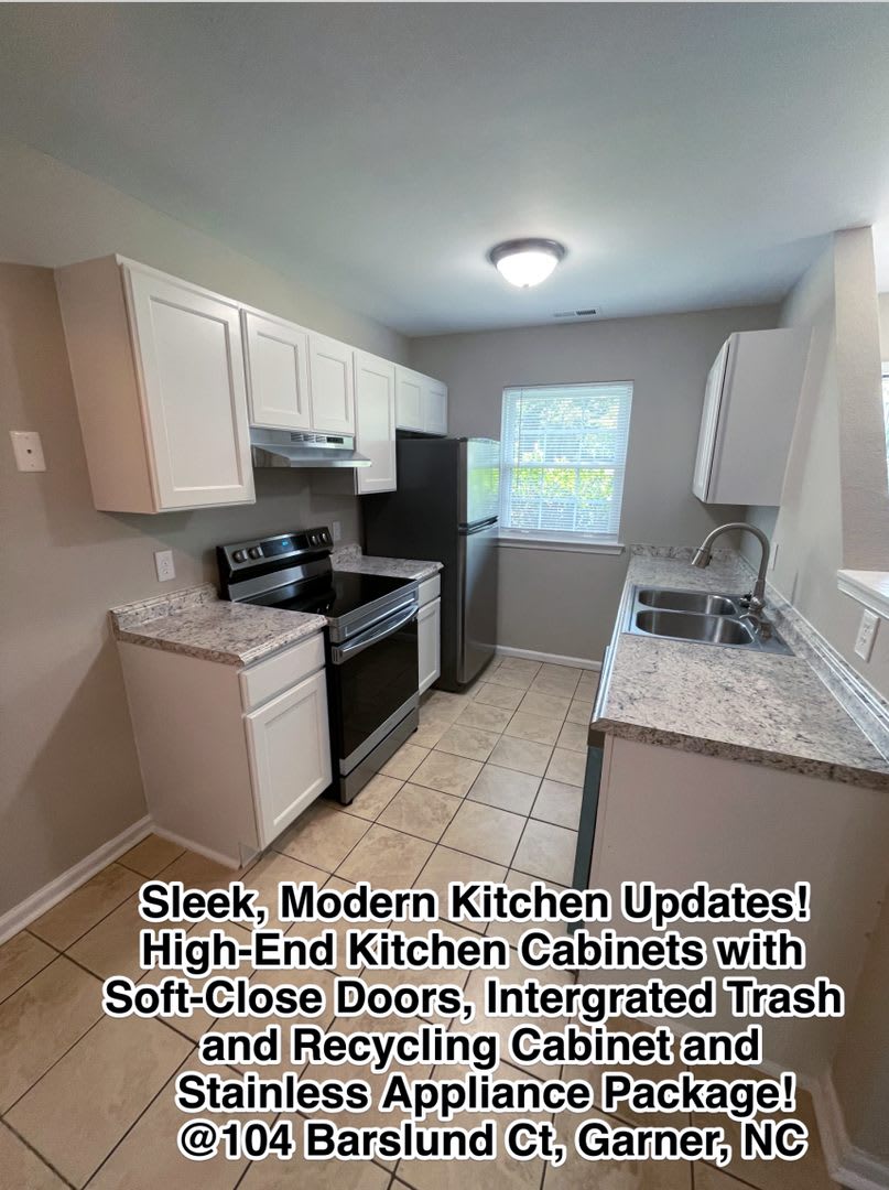 Single Level 2 bedroom 2 full bath brick townhome in Garner $1395/mo. – photo 1