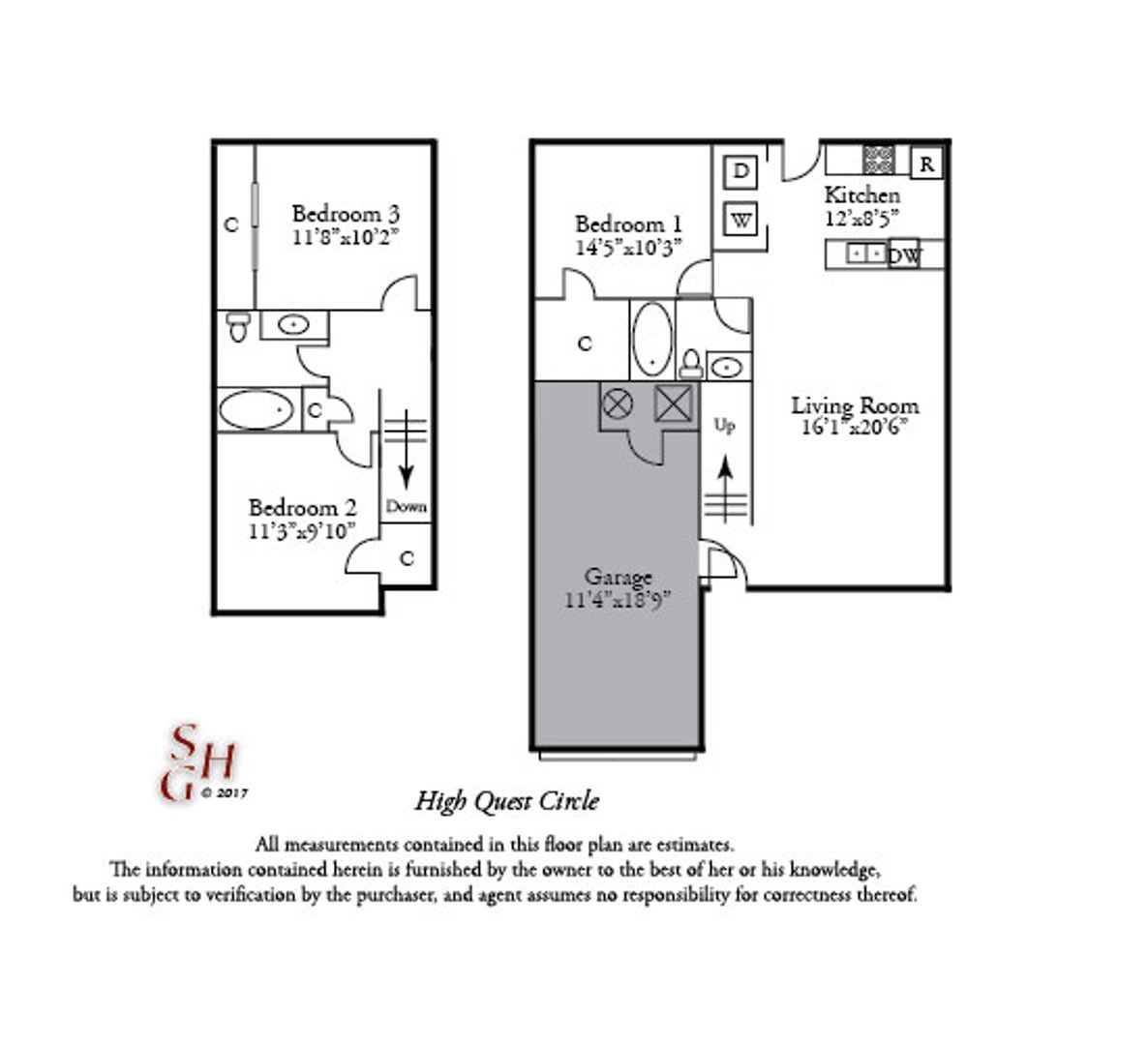 Three-bedroom, two bath – photo 2