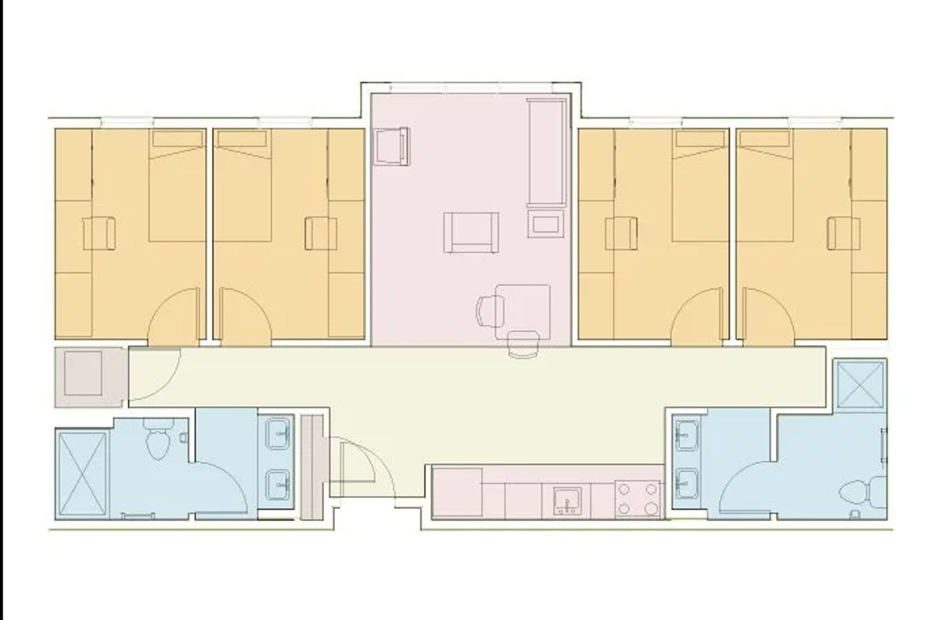 College Suites At Cortland Soon To Be Residence At Seven Valleys – photo 1
