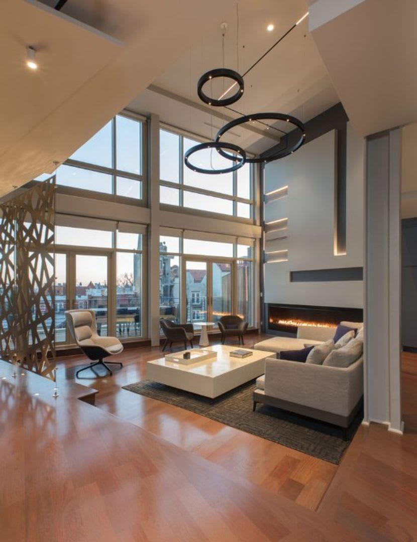 Stunning Views from this Spectacular and Stylish Penthouse in heart of Adams Morgan with PARKING. – photo 5