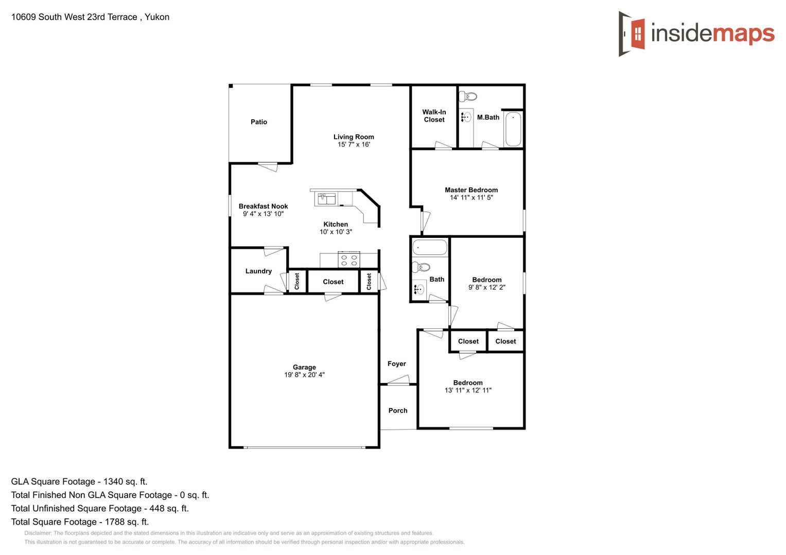 Very Nice 3 Bedroom 2 Bath Home In Mustang Schools – photo 3