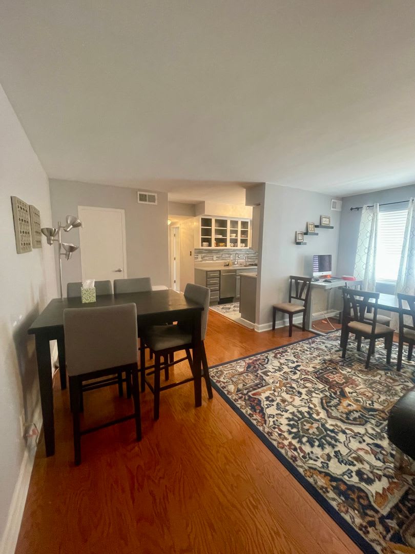 Beautiful Fully Furnished 1Br Condo Steps From Brookland Cua Metro All Utilities Included Parking Space Newly Renovated – photo 1